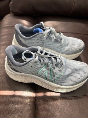 New Balance fresh foam Athletic Sneakers with Mint Accent